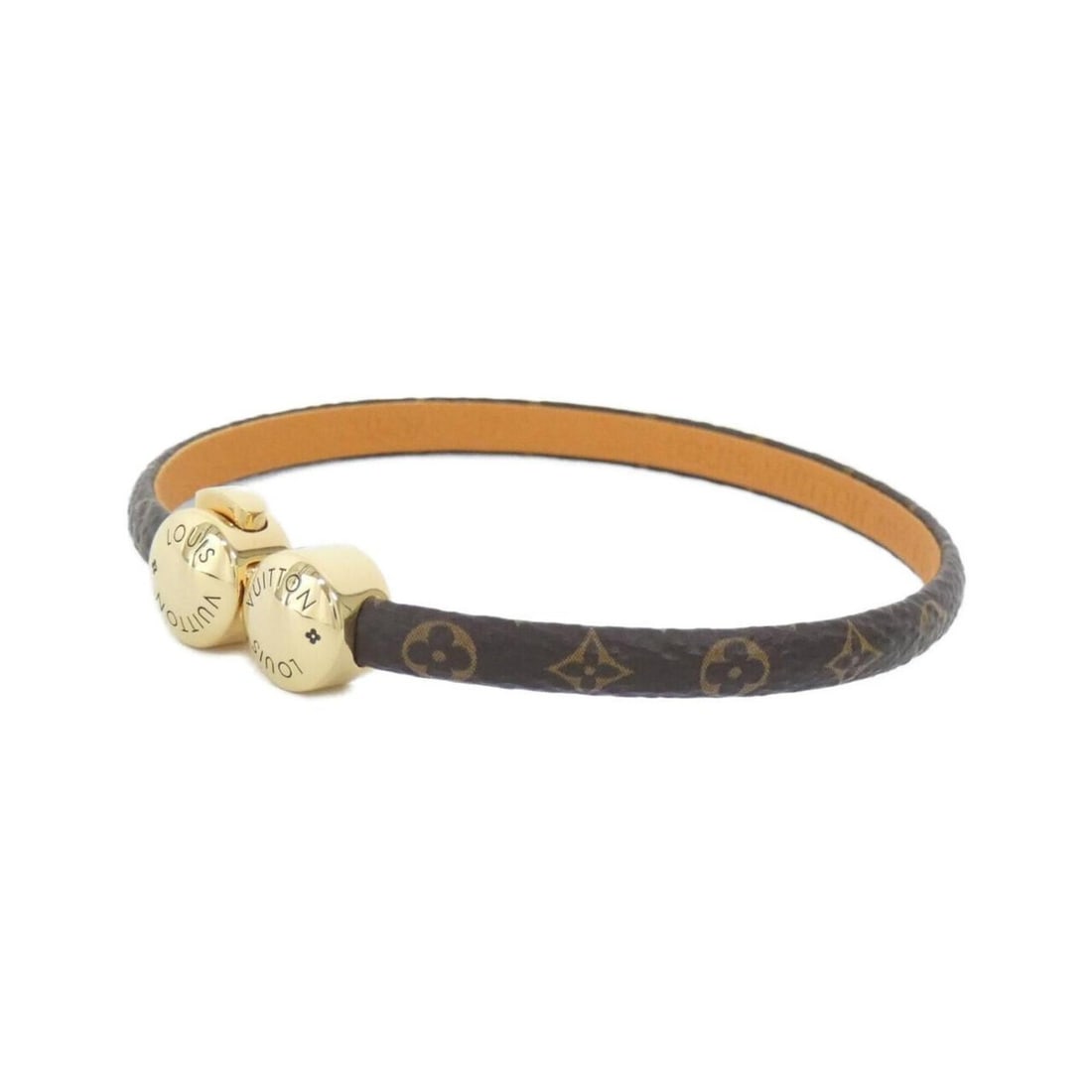 Louis Vuitton Monogram Bracelet Historic Mini 19cm M6407E: --- Catalog ---Category: SizeLength: 19cm / 7.48''Category: DesignType: Charm braceletColor: MarronGender: Men,WomenMaterial: CanvasCategory: GeneralMPN: M6407EBrand: Louis Vuitton--- Item List ---Sec