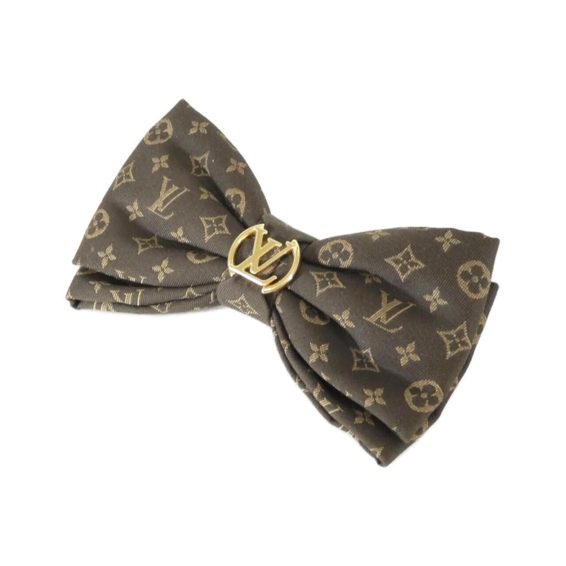 Louis Vuitton Monogram Hair Clip LV Pretty Bow M02320 Accessory: --- Catalog ---Category: SizeSize (LxW): 8.5cm x 14.5cm / 3.34'' x 5.7''Category: DesignType: Hair clipColor: MarronGender: WomenCategory: GeneralMPN: M02320Brand: Louis Vuitton--- Item List ---Sectio