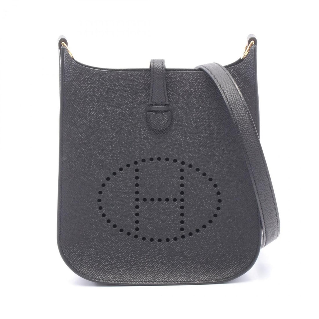 Hermes Evelyne Sellier 16 Shoulder Bag/Handbag, Leather, Veau Epsom, Black, Women's.: --- Catalog ---Category: SizeSize (HxWxD): 18cm x 16.5cm x 5cm / 7.08'' x 6.49'' x 1.96''Category: DesignType: Shoulder bagColor: BlackGender: WomenMaterial: Epsom leather Category: GeneralBrand: Herm