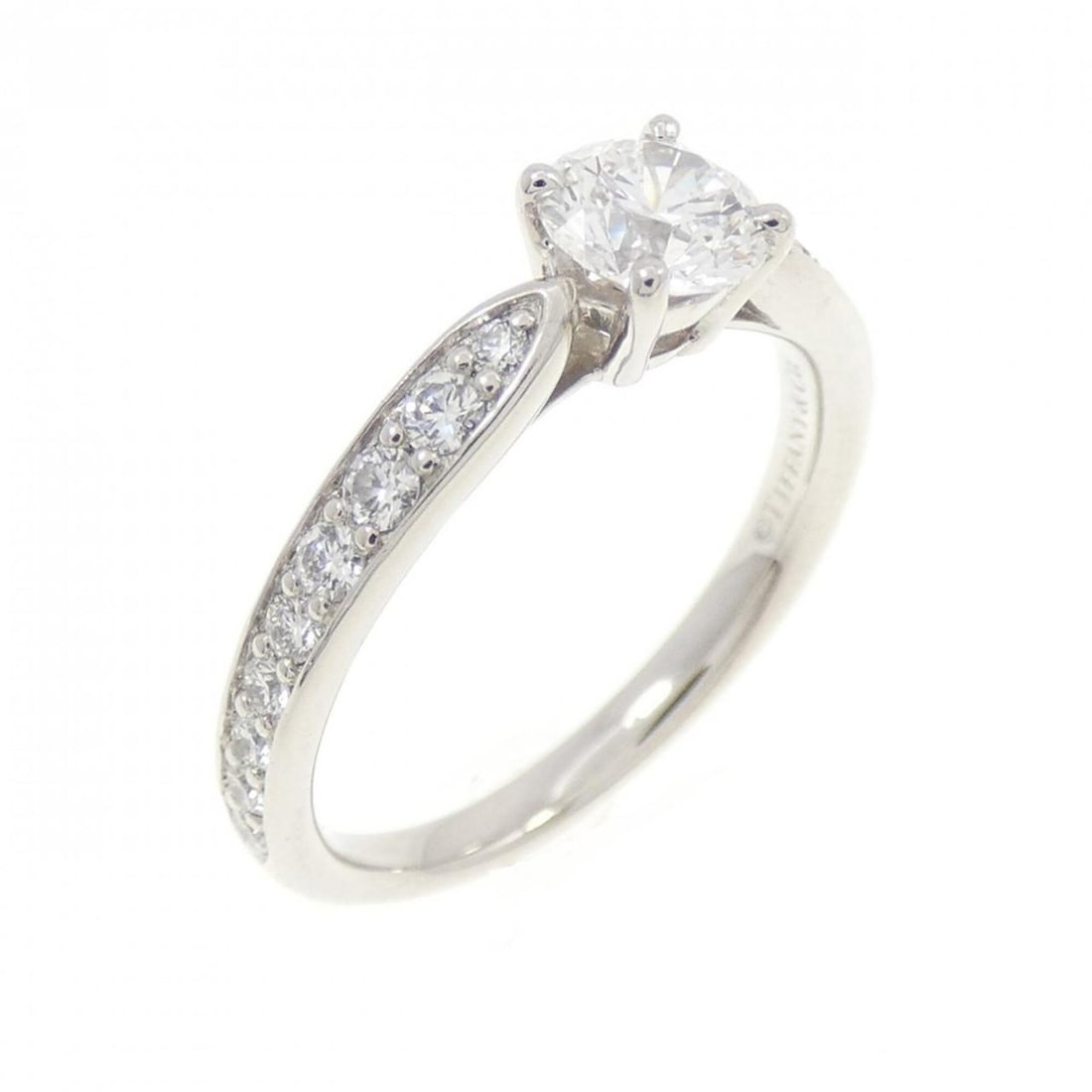 Tiffany Harmony Ring 0.37CT D VS1 3EXT