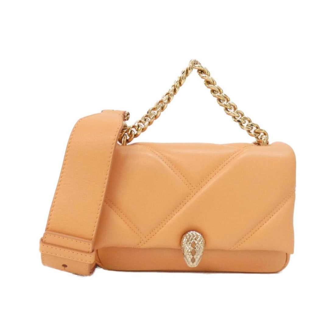 Bvlgari SERPENTI CABOCHON 291485 handbag: --- Catalog ---Category: SizeSize (HxWxD): 12cm x 17cm x 6cm / 4.72'' x 6.69'' x 2.36''Category: DesignType: HandbagColor: OrangeGender: Women,MenMaterial: Leather Category: GeneralBrand: Bvlgari--- I