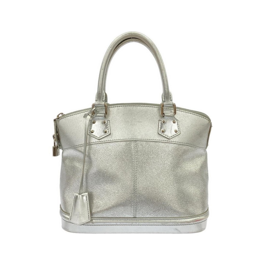 Louis Vuitton Suhali Lockit PM M95541 Handbag: --- Catalog ---Category: SizeSize (HxWxD): 25.5cm x 36cm x 14.5cm / 10.03'' x 14.17'' x 5.7''Category: DesignType: HandbagColor: SilverGender: Men,WomenMaterial: Leather Category: GeneralBrand: Louis 