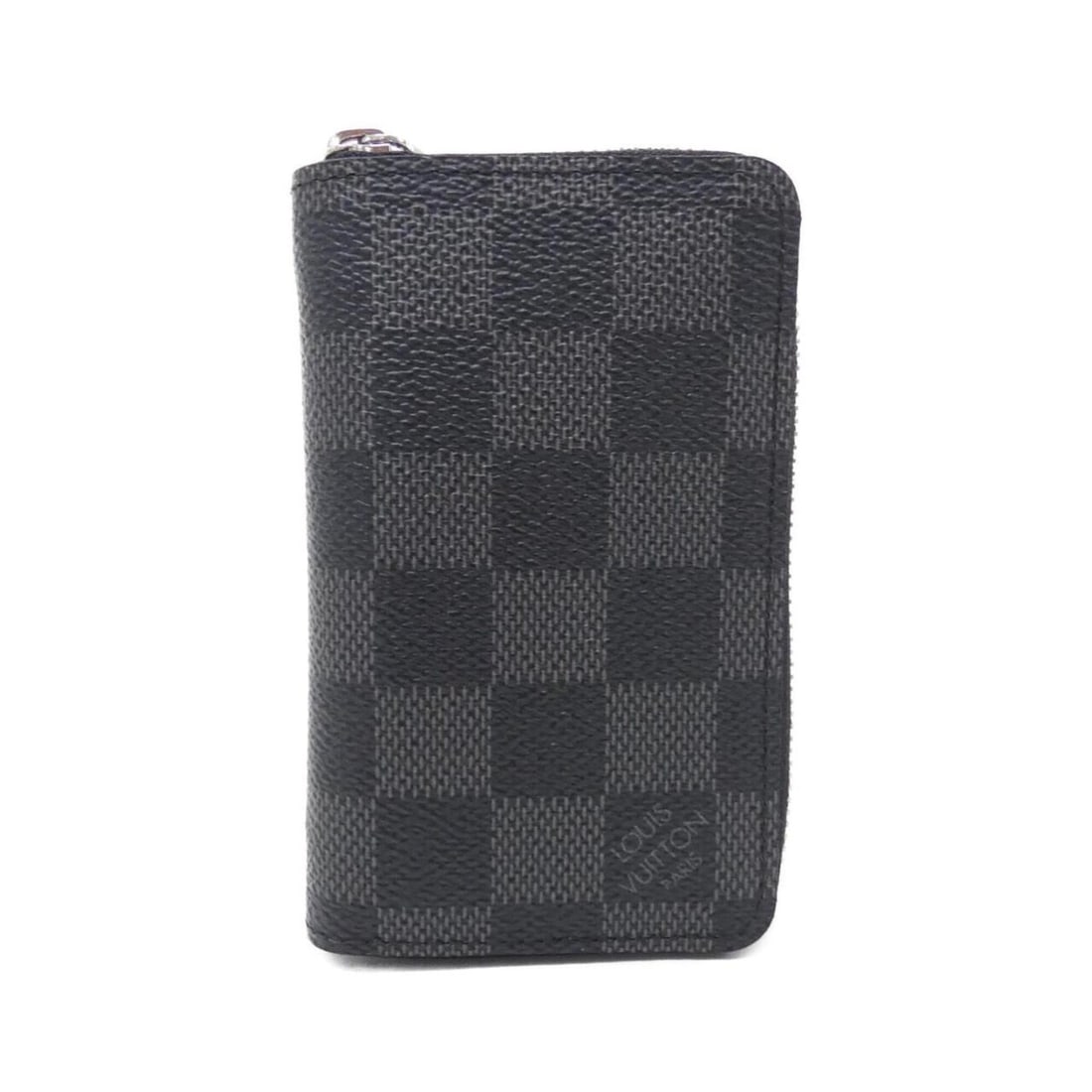 Louis Vuitton Damier Graphite Zippy Coin Purse N63076 Wallet/Coin Case: --- Catalog ---Category: SizeSize (HxWxD): 12cm x 7cm x 2cm / 4.72'' x 2.75'' x 0.78''Category: DesignType: Coin purse/coin caseColor: GraphiteGender: MenMaterial: Coated canvas Category: GeneralBrand
