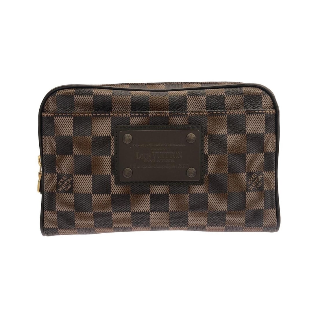 Louis Vuitton Damier Bumbag Brooklyn N41101 Shoulder Bag: --- Catalog ---Category: SizeSize (HxWxD): 14cm x 21cm x 4.5cm / 5.51'' x 8.26'' x 1.77''Category: DesignType: Shoulder bagColor: EbeneGender: Women,MenMaterial: Coated canvas Category: GeneralBrand: 