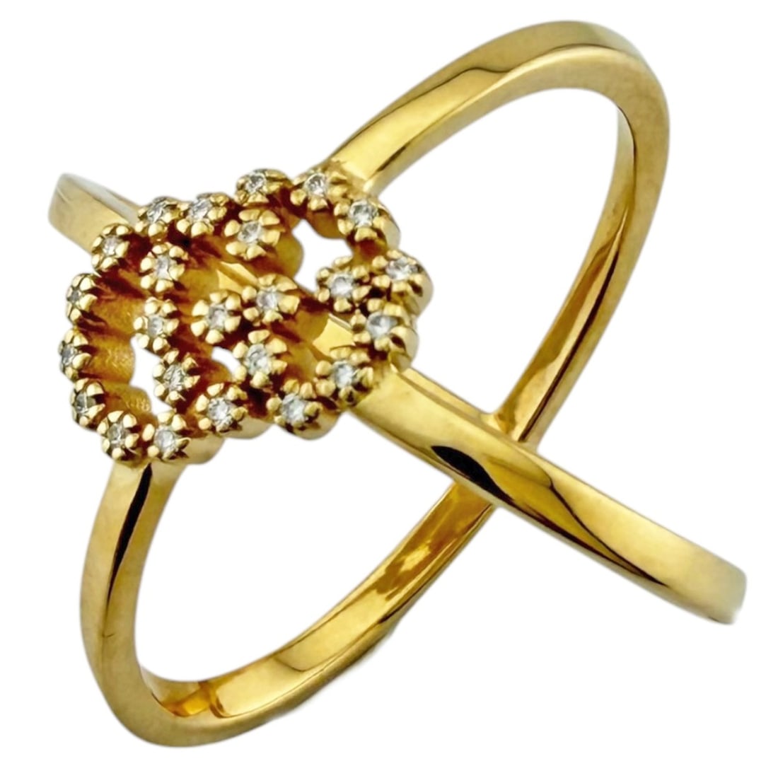Gucci GG Running Ring, 18K Yellow Gold, Women's Ring.: --- Catalog ---Category: SizeJP Size: 9.5US Size: 5Category: DesignType: Band ringColor: Yellow goldGender: WomenMaterial: Yellow gold (18K)Category: GeneralBrand: Gucci--- Item List ---Section: Condi