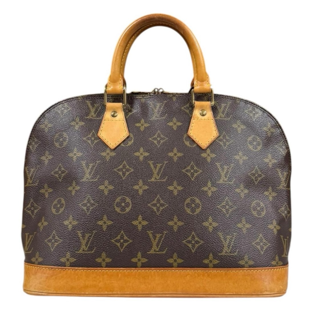 Louis Vuitton Alma Monogram Handbag, Canvas M51130 Brown, Women's LOUIS VUITTON: --- Catalog ---Category: SizeSize (HxWxD): 23cm x 30cm x 16cm / 9.05'' x 11.81'' x 6.29''Category: DesignType: HandbagColor: BrownGender: WomenMaterial: Monogram , Canvas Category: GeneralMPN: M51130B