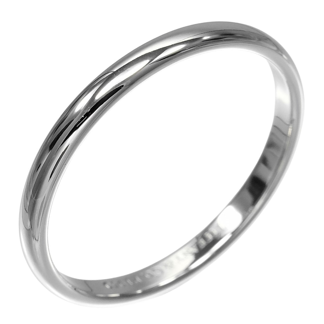 Tiffany & Co. Forever Classic Band Ring, Size 13, 2mm band, Pt950 Platinum, Approx. 2.5g. (1 of 14)