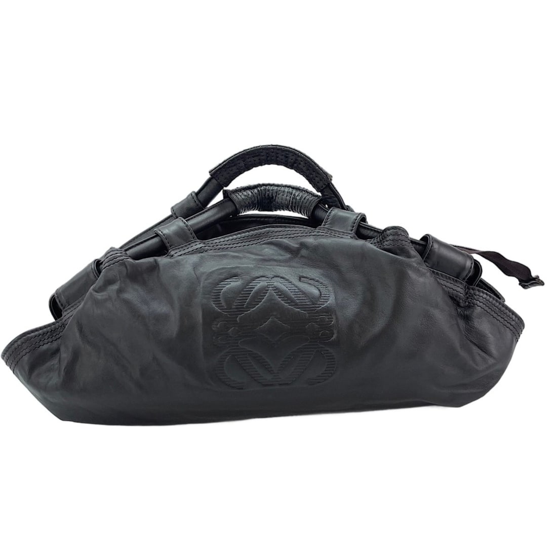 Loewe Nappa Aire Anagram Handbag, Brown: --- Catalog ---Category: SizeSize (HxWxD): 19cm x 48cm x 14cm / 7.48'' x 18.89'' x 5.51''Category: DesignType: HandbagColor: BrownGender: WomenCategory: GeneralBrand: LoeweCountry of Origin: Spain--- 