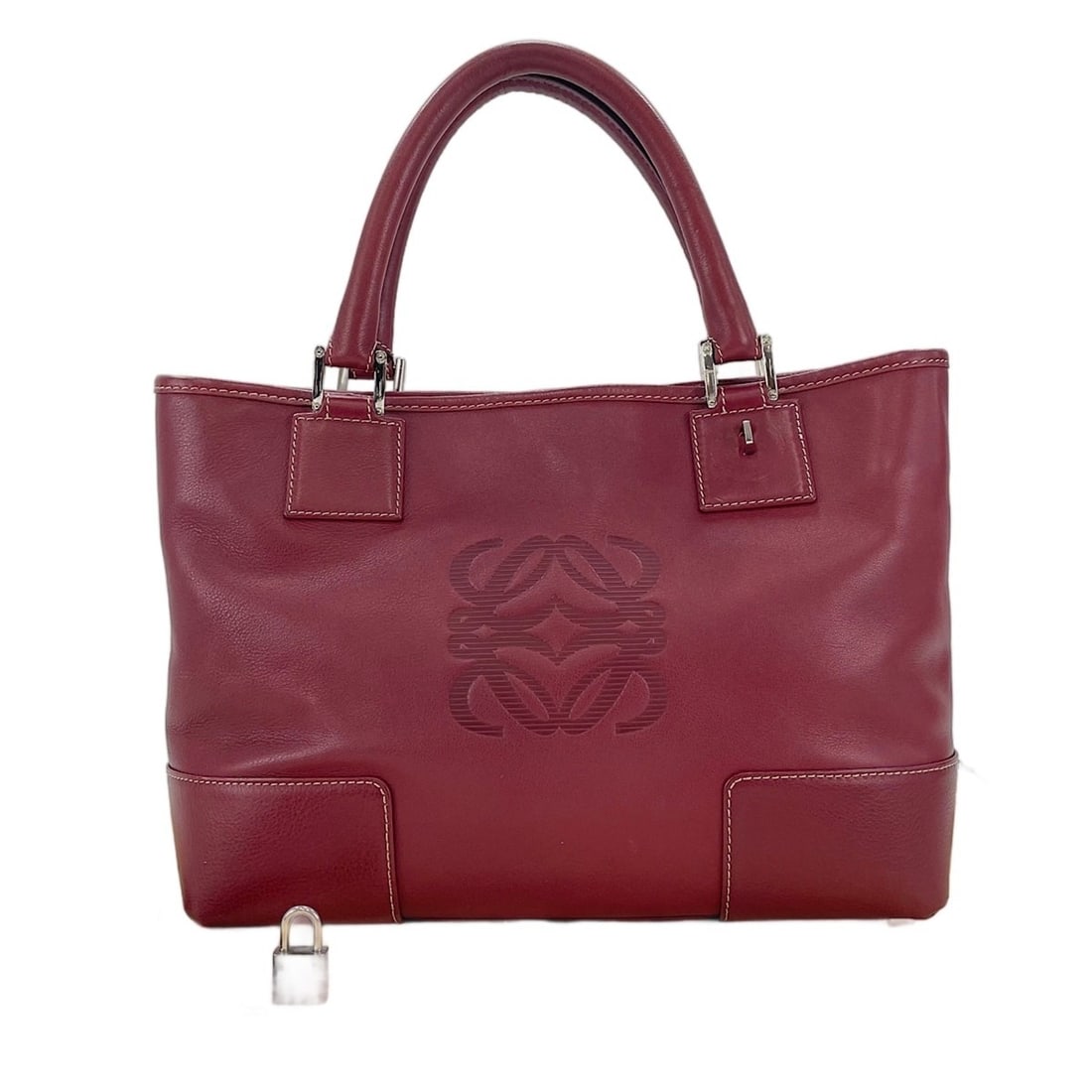 Loewe Amazona 28 Anagram Handbag, Red: --- Catalog ---Category: SizeSize (HxWxD): 22cm x 34cm x 12cm / 8.66'' x 13.38'' x 4.72''Category: DesignType: HandbagColor: Red colorGender: WomenCategory: GeneralBrand: LoeweCountry of Origin: Spain