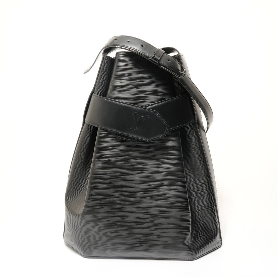 Louis Vuitton Epi Sac Depaule GM Shoulder Bag, Black: --- Catalog ---Category: SizeSize (HxWxD): 35cm x 29cm x 14cm / 13.77'' x 11.41'' x 5.51''Strap Length: 70cm - 88cm / 27.55'' - 34.64''Category: DesignType: Shoulder bagColor: BlackGender: WomenMateri