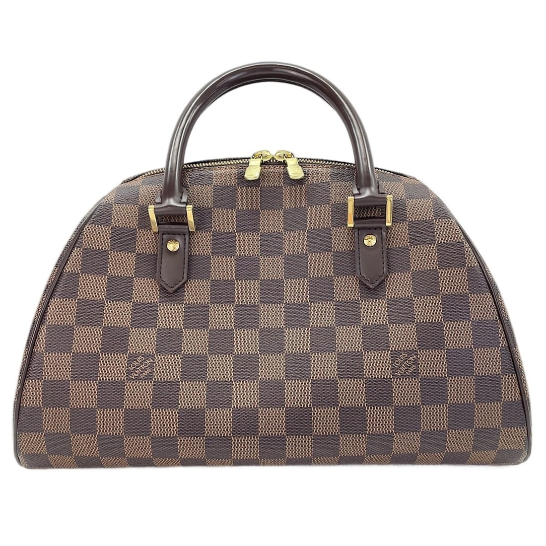 Louis Vuitton Rivera MM Handbag, Brown: --- Catalog ---Category: SizeSize (HxWxD): 22.5cm x 34cm x 19.5cm / 8.85'' x 13.38'' x 7.67''Category: DesignType: HandbagColor: BrownGender: WomenCategory: GeneralBrand: Louis Vuitton--- Item List --