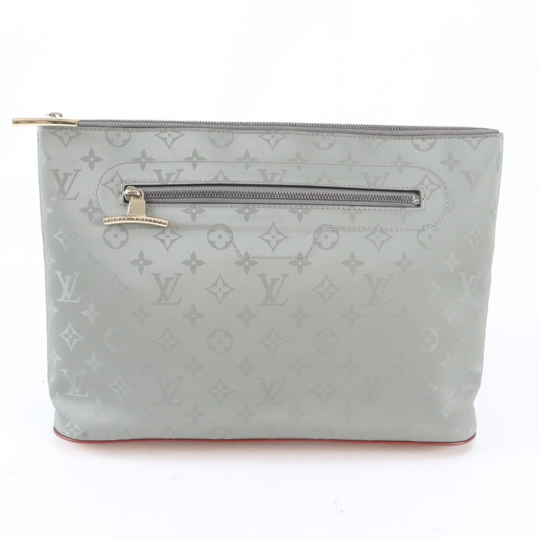 Excellent condition Louis Vuitton Monogram Titanium Pochette Cosmos M63240 Leather Nylon Clutch Bag: --- Catalog ---Category: SizeSize (HxWxD): 25cm x 35cm x 7cm / 9.84'' x 13.77'' x 2.75''Category: DesignType: PochetteColor: Black, Cosmos, GrayGender: MenMaterial: Leather , Nylon Category: GeneralMP