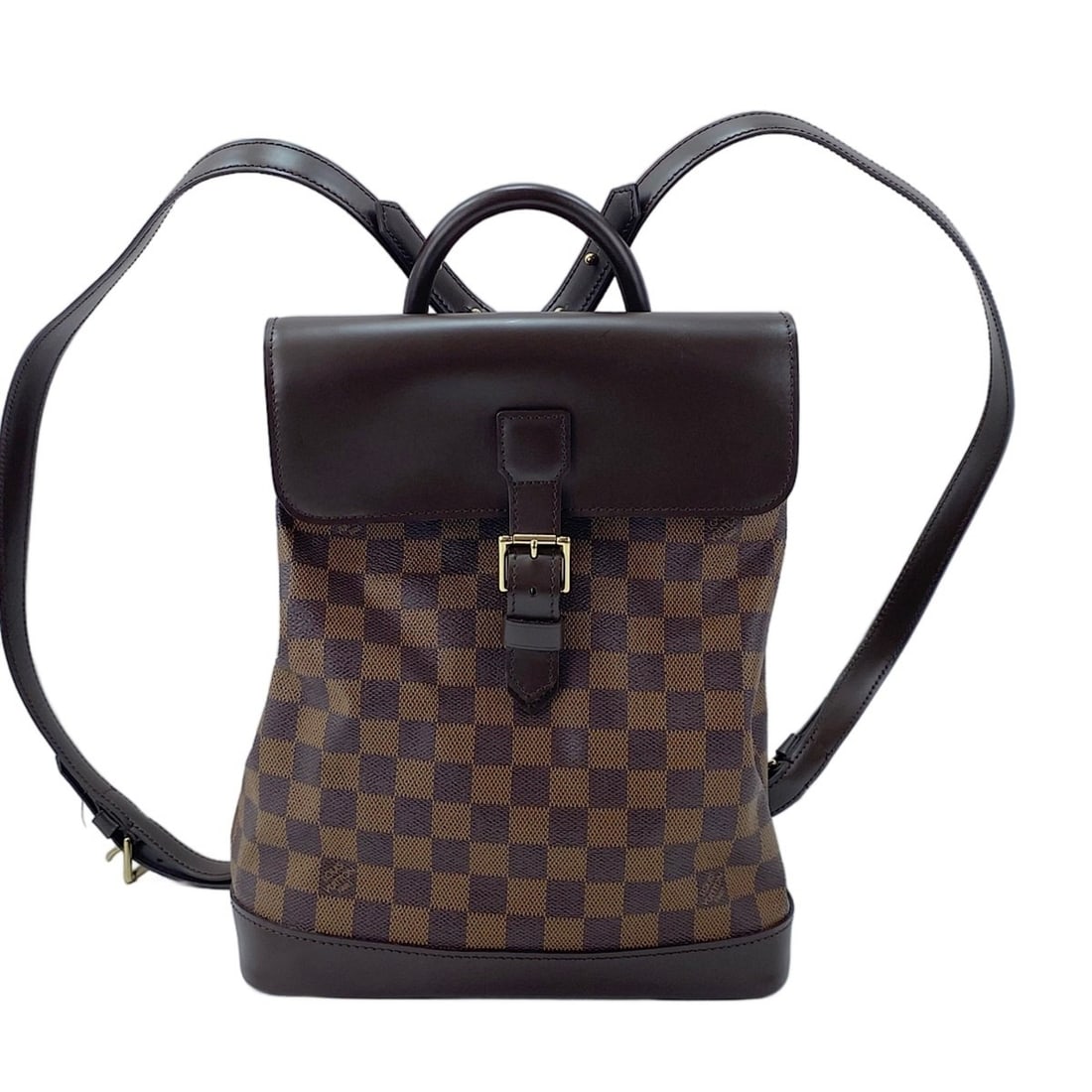 Louis Vuitton Soho Backpack, Brown: --- Catalog ---Category: SizeSize (HxWxD): 30.5cm x 25cm x 10cm / 12'' x 9.84'' x 3.93''Category: DesignType: BackpackColor: BrownGender: WomenCategory: GeneralBrand: Louis Vuitton--- Item List ---Sec