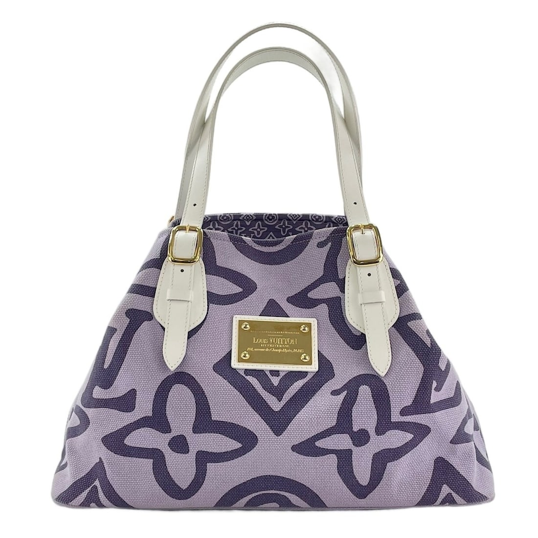 Louis Vuitton Cruise Line Taïcienne PM Tote Bag, Purple: --- Catalog ---Category: SizeSize (HxWxD): 27cm x 40cm x 16cm / 10.62'' x 15.74'' x 6.29''Category: DesignType: Tote bagColor: PurpleGender: WomenCategory: GeneralBrand: Louis Vuitton--- Item List ---