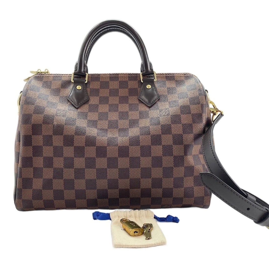 Louis Vuitton Speedy Bandoulière 30 Boston Bag, Brown: --- Catalog ---Category: SizeSize (HxWxD): 23cm x 30cm x 7cm / 9.05'' x 11.81'' x 2.75''Category: DesignType: Boston bagColor: BrownGender: WomenCategory: GeneralBrand: Louis Vuitton--- Item List ---S