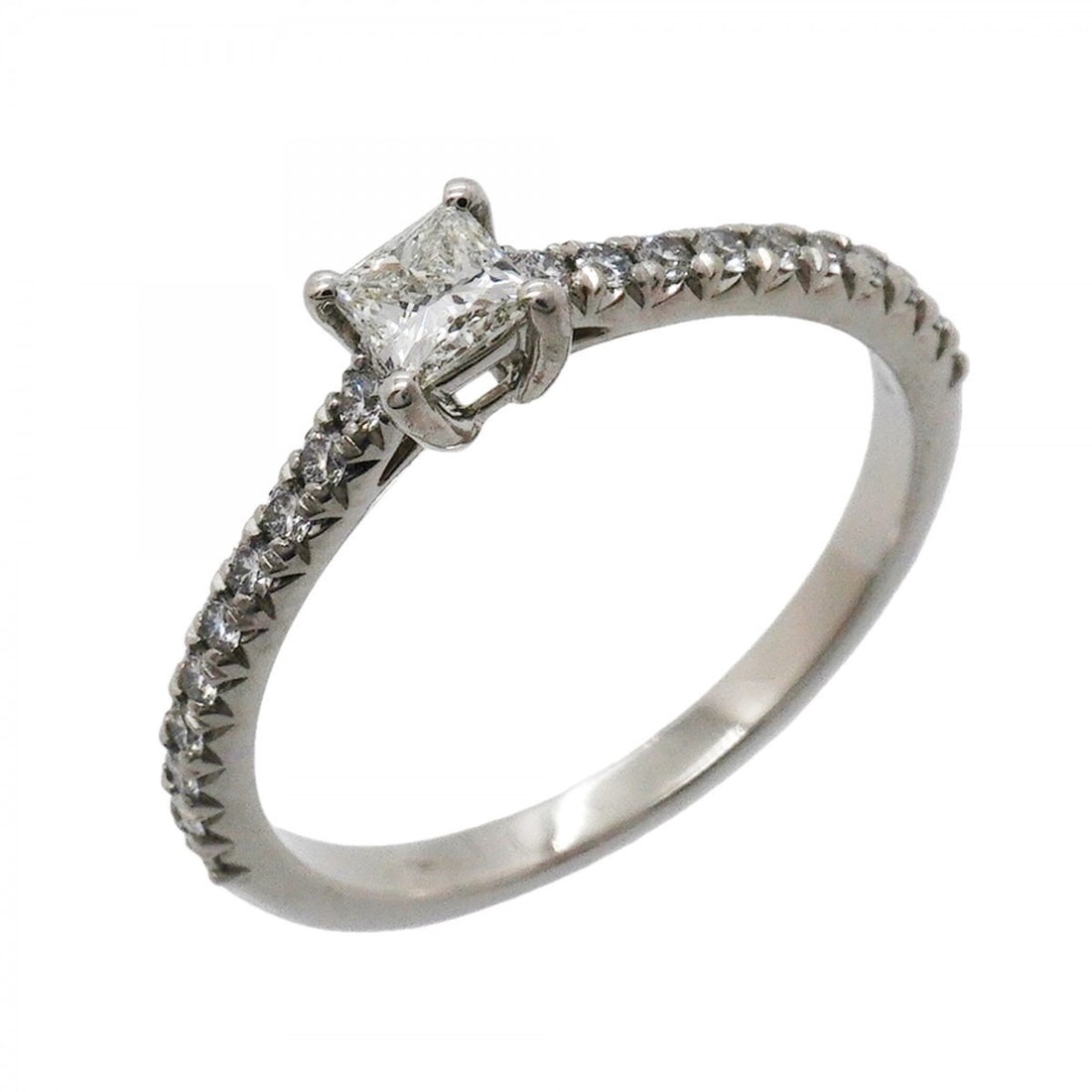 Tiffany & Co. Novo Engagement Ring, Pt950 Platinum, 0.20ct Diamond, Size 11 (Women's): --- Catalog ---Category: SizeJP Size: 11US Size: 6Category: DesignType: Band ringStone: DiamondGender: WomenMaterial: Platinum 950Category: GeneralBrand: Tiffany--- Item List ---Section: ConditionRank