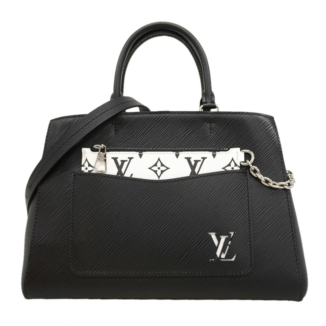 Louis Vuitton Epi Marel Tote MM Handbag M59954 Noir 2-way bag for women: --- Catalog ---Category: SizeSize (HxWxD): 21cm x 30cm x 13.5cm / 8.26'' x 11.81'' x 5.31''Category: DesignType: HandbagColor: NoirGender: WomenCategory: GeneralMPN: M59954Brand: Louis Vuitton--- Item