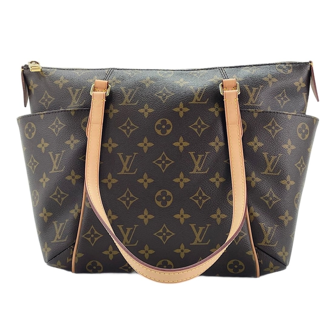 Louis Vuitton Totally PM Tote Bag, Brown: --- Catalog ---Category: SizeSize (HxWxD): 26cm x 28cm x 13cm / 10.23'' x 11.02'' x 5.11''Category: DesignType: Tote bagColor: BrownGender: WomenCategory: GeneralBrand: Louis Vuitton--- Item List ---S