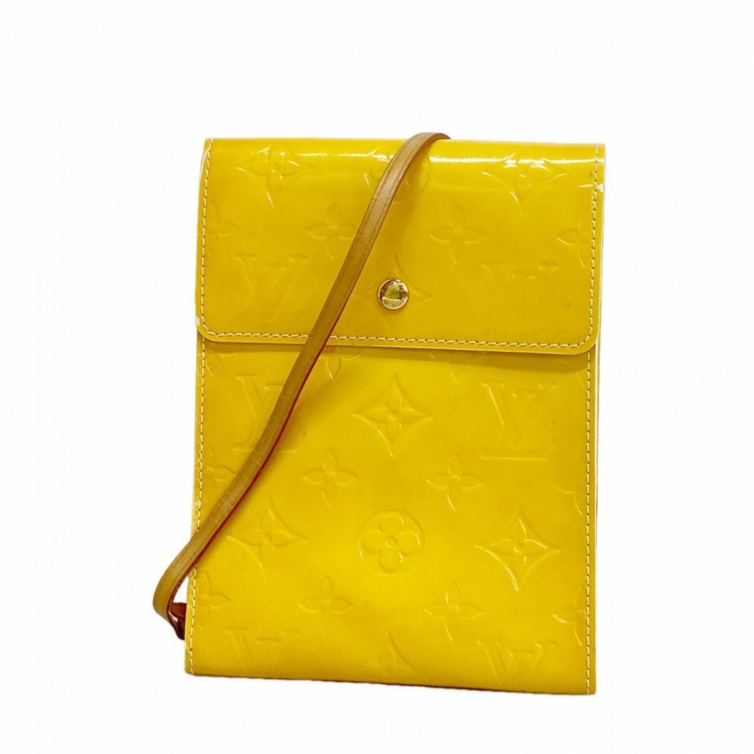 Louis Vuitton Vernis Kenmea Shoulder Bag M9106 Lime Yellow (Women's): --- Catalog ---Category: SizeSize (HxWxD): 17.5cm x 13cm x 1cm / 6.88'' x 5.11'' x 0.39''Category: DesignType: Shoulder bagColor: Lime yellowGender: WomenCategory: GeneralMPN: M9106Brand: Louis Vuitto