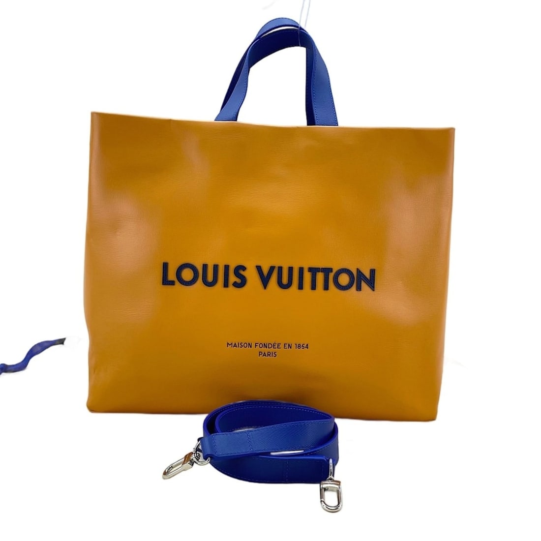 Louis Vuitton LOUIS VUITTON Shopper Tote MM Bag Orange (1 of 14)
