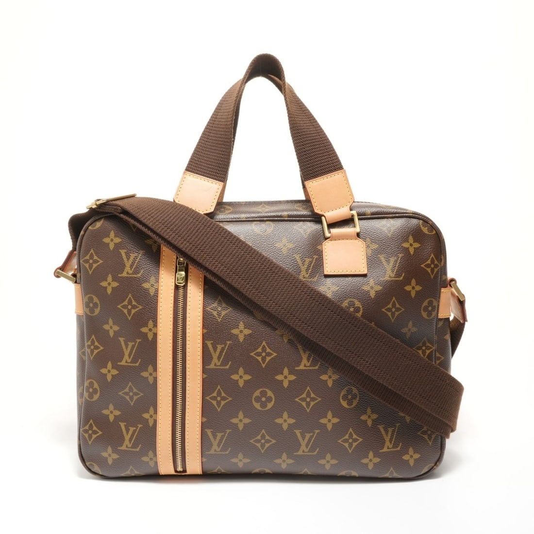 Louis Vuitton Sac Bosphore Monogram Handbag, Brown: --- Catalog ---Category: SizeHandle Drop: 14.00cm / 5.51''Size (HxWxD): 25cm x 35cm x 8cm / 9.84'' x 13.77'' x 3.14''Strap Length: 100cm - 150cm / 39.36'' - 59.05''Category: DesignType: HandbagColor: 