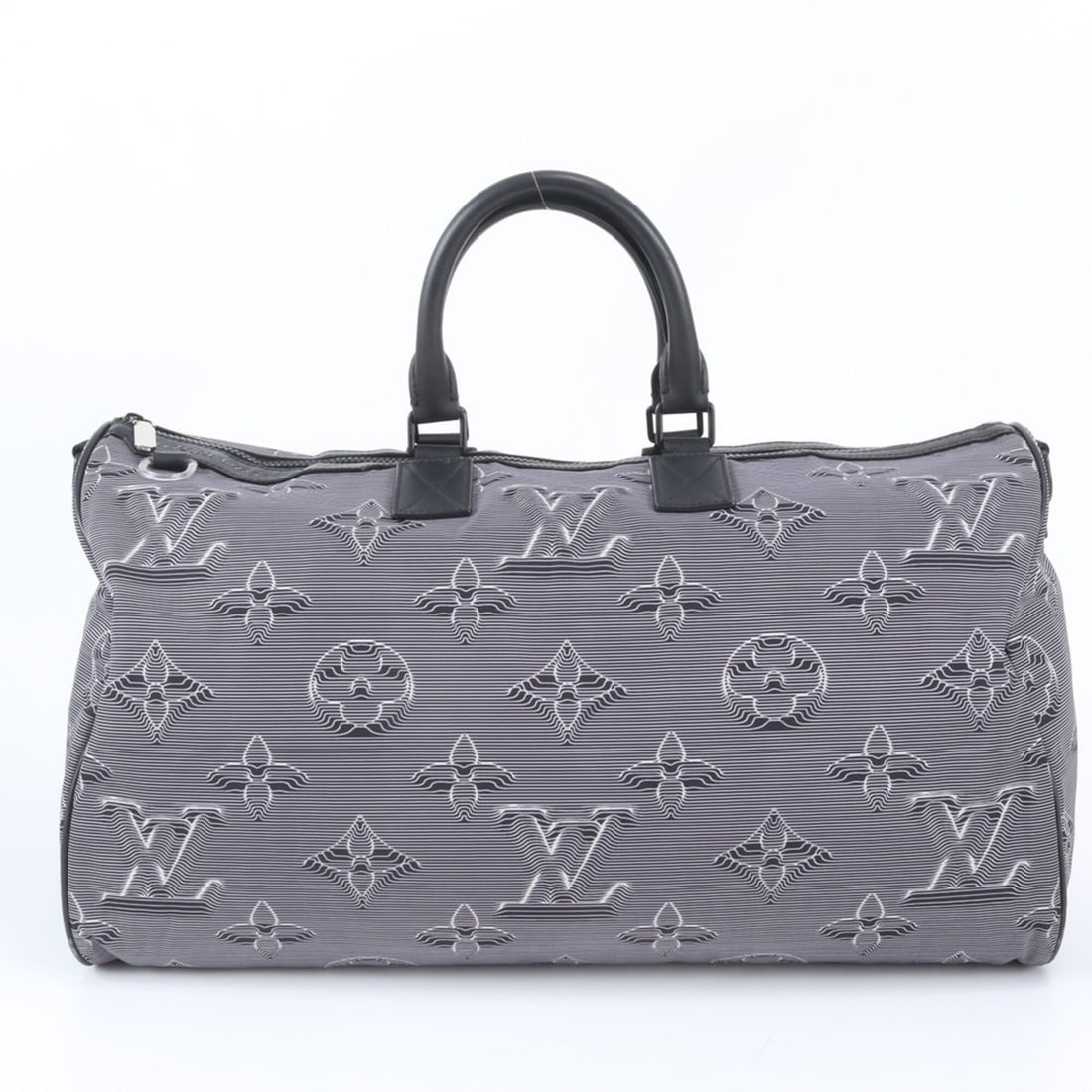 Excellent condition Louis Vuitton Monogram 3D Keepall Bandoulière 50 Reversible 2-Way Boston: --- Catalog ---Category: SizeSize (HxWxD): 34cm x 50cm x 20cm / 13.38'' x 19.68'' x 7.87''Category: DesignType: HandbagColor: Black, WhiteGender: MenMaterial: Leather , Nylon Category: GeneralBrand: L