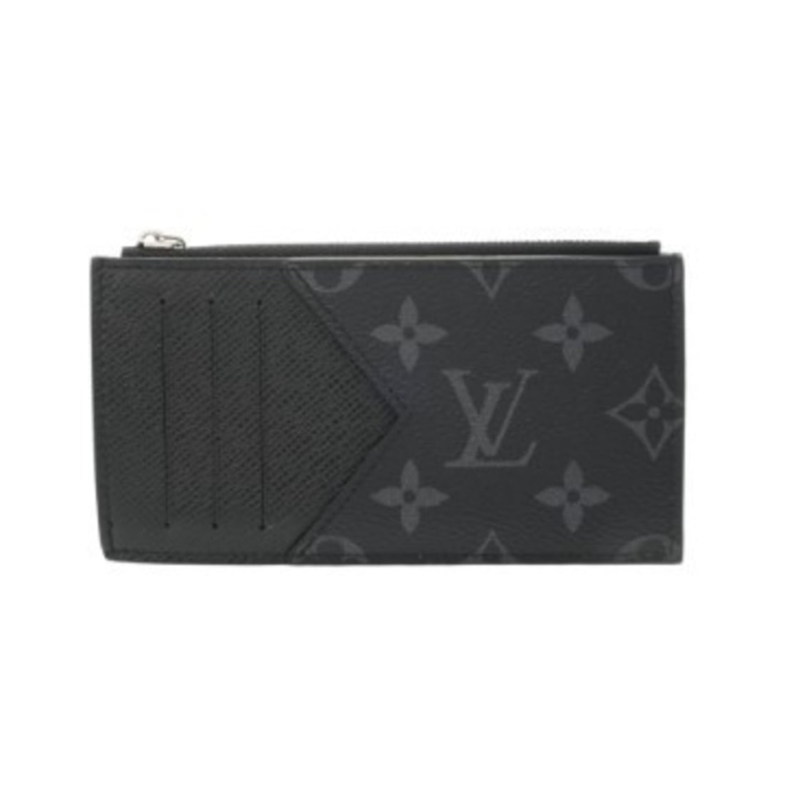 LOUIS VUITTON Louis Vuitton Taigarama Coin Card Holder Noir M30271 Men's Leather Monogram Canvas: --- Catalog ---Category: SizeSize (HxWxD): 8cm x 14.5cm / 3.14'' x 5.7''Category: DesignType: Coin purse/coin caseColor: NoirGender: MenMaterial: Leather , Monogram Category: GeneralMPN: M30271Brand: 