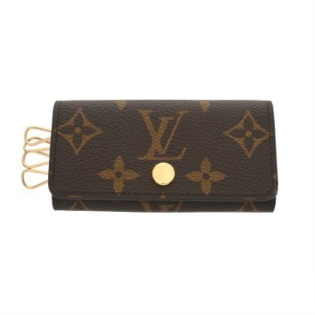 LOUIS VUITTON Louis Vuitton Monogram Multicles 4 Brown M69517 Men's Women's Canvas Key Case Unused: --- Catalog ---Category: DesignType: KeycaseColor: BrownGender: Men,WomenCategory: GeneralMPN: M69517Brand: Louis VuittonCategory: Physical PropertiesSize (HxWxD): 5.5cm x 10.5cm / 2.16'' x 4.13''--- 