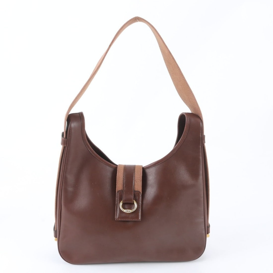 Excellent condition Hermes ?G stamped Sacoche leather shoulder bag/handbag in brown. Brand name, (1 of 12)