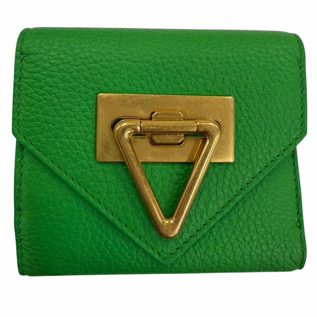BOTTEGA VENETA Paraquito Point Lock Leather Compact Tri-fold Wallet, Made in Italy, Women's, with: --- Catalog ---Category: SizeSize (HxWxD): 8.5cm x 10cm / 3.34'' x 3.93''Category: DesignType: Wallet (tri-fold)Gender: WomenMaterial: Leather Category: GeneralBrand: Bottega VenetaCountry of Origin: 