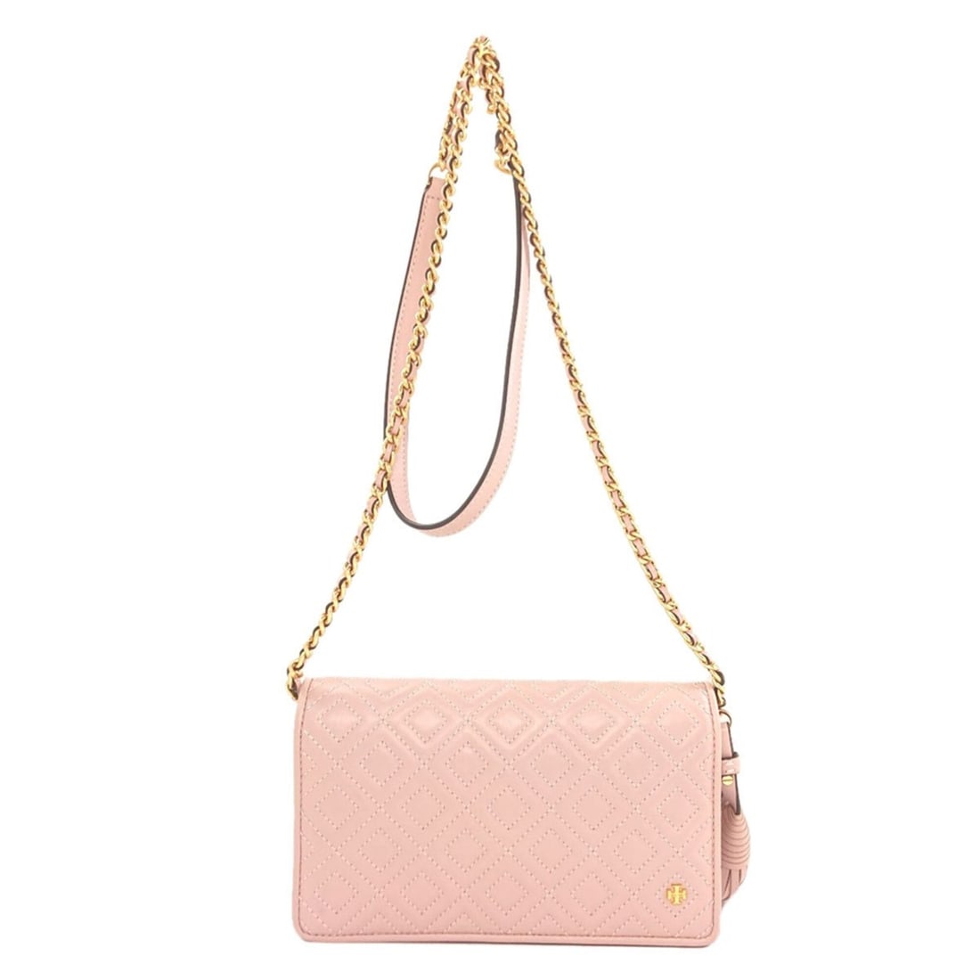 Tory Burch Shoulder Wallet, Stitched Leather Long Wallet for Women: --- Catalog ---Category: SizeSize (HxWxD): 12.5cm x 20cm x 3.5cm / 4.92'' x 7.87'' x 1.37''Category: DesignType: Chain/Shoulder walletColor: PinkGender: WomenMaterial: Leather Category: GeneralBrand: 