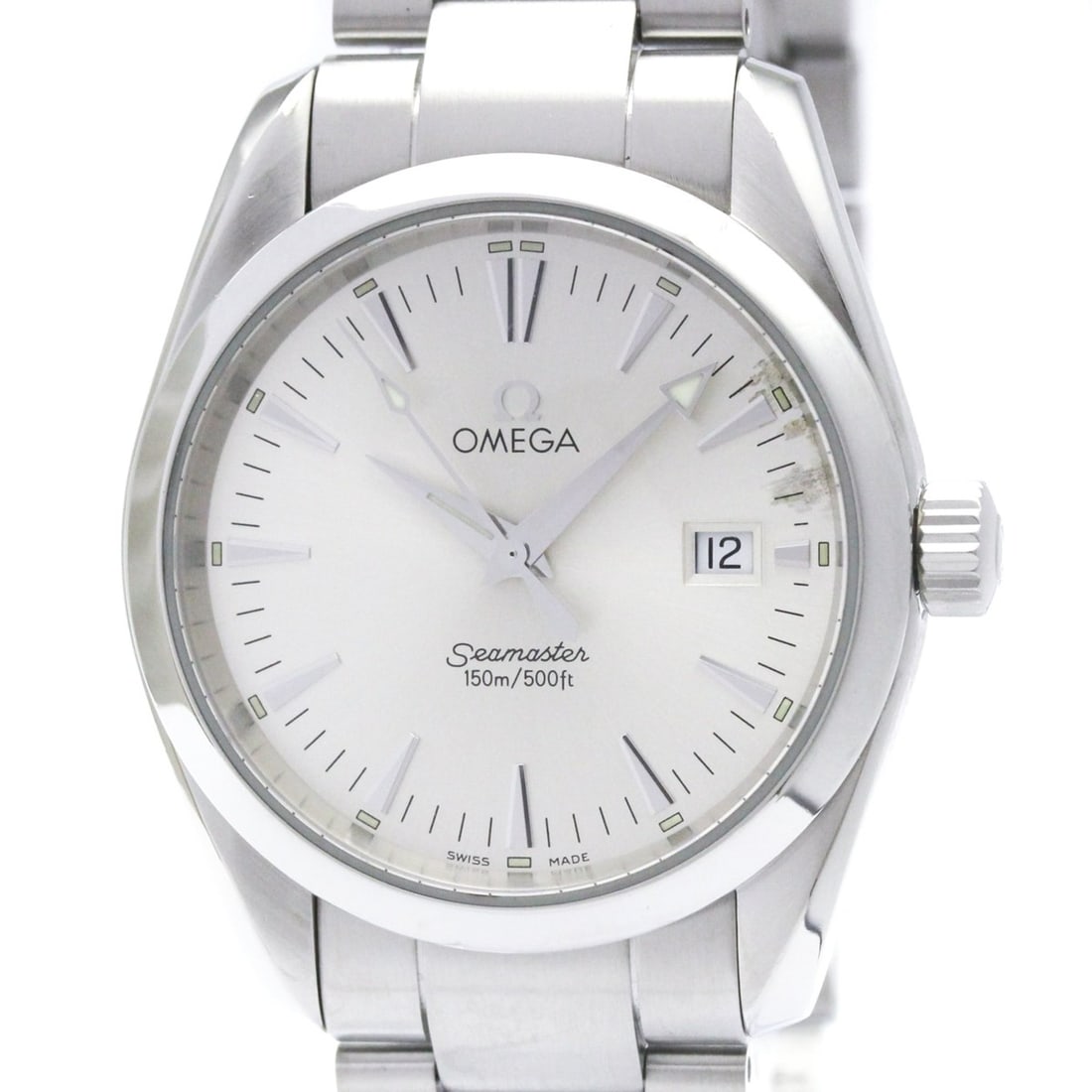 OMEGA Seamaster Aqua Terra Steel Quartz Mens Watch 2518.30 Polished: --- Catalog ---Category: SizeCase Diameter: 36mm / 1.42''Category: DesignType: WristwatchStyle: SportGender: MenColor (Dial): SilverMaterial (Band): Stainless steelMaterial (Case): Stainless steelCate