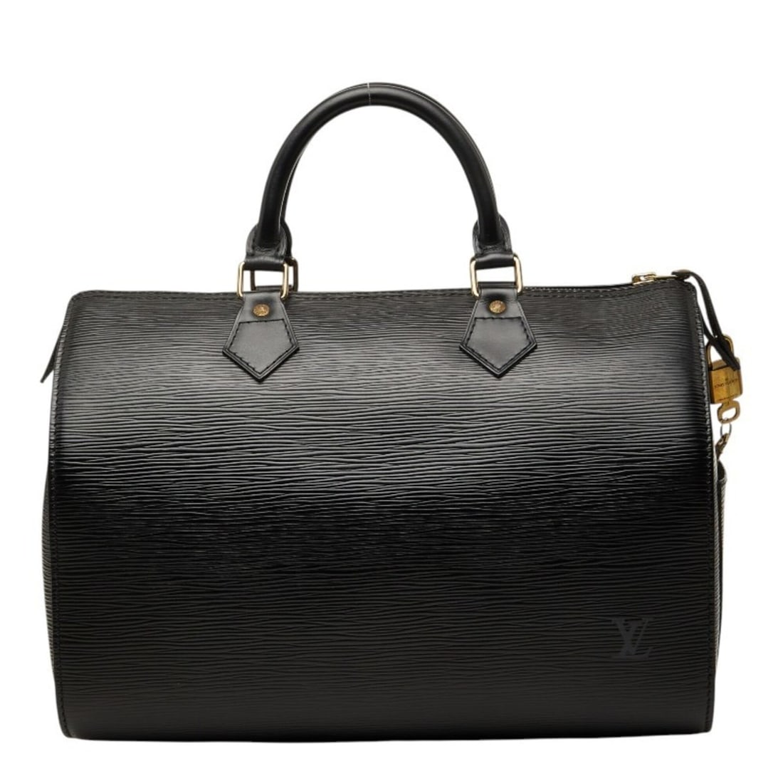 Louis Vuitton Epi Speedy 30 Handbag Mini Boston Bag M59022 Noir Black Leather Women's LOUIS VUITTON: --- Catalog ---Category: SizeSize (HxWxD): 23cm x 33cm x 18cm / 9.05'' x 12.99'' x 7.08''Category: DesignType: Boston bag, HandbagColor: Black, NoirGender: WomenMaterial: Leather Category: GeneralBran