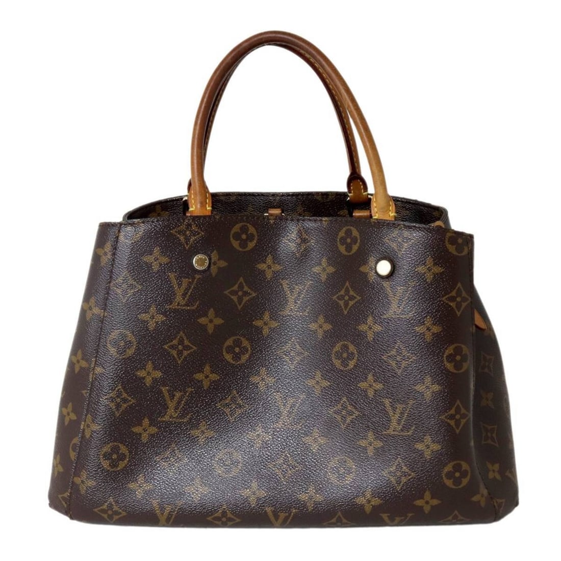 LOUIS VUITTON Montaigne MM Handbag Monogram M41056 CA2134: --- Catalog ---Category: SizeHandle Drop: 12.50cm / 4.92''Size (HxWxD): 22cm x 34cm x 16cm / 8.66'' x 13.38'' x 6.29''Category: DesignType: HandbagColor: MonogramGender: WomenMaterial: Monogram Catego