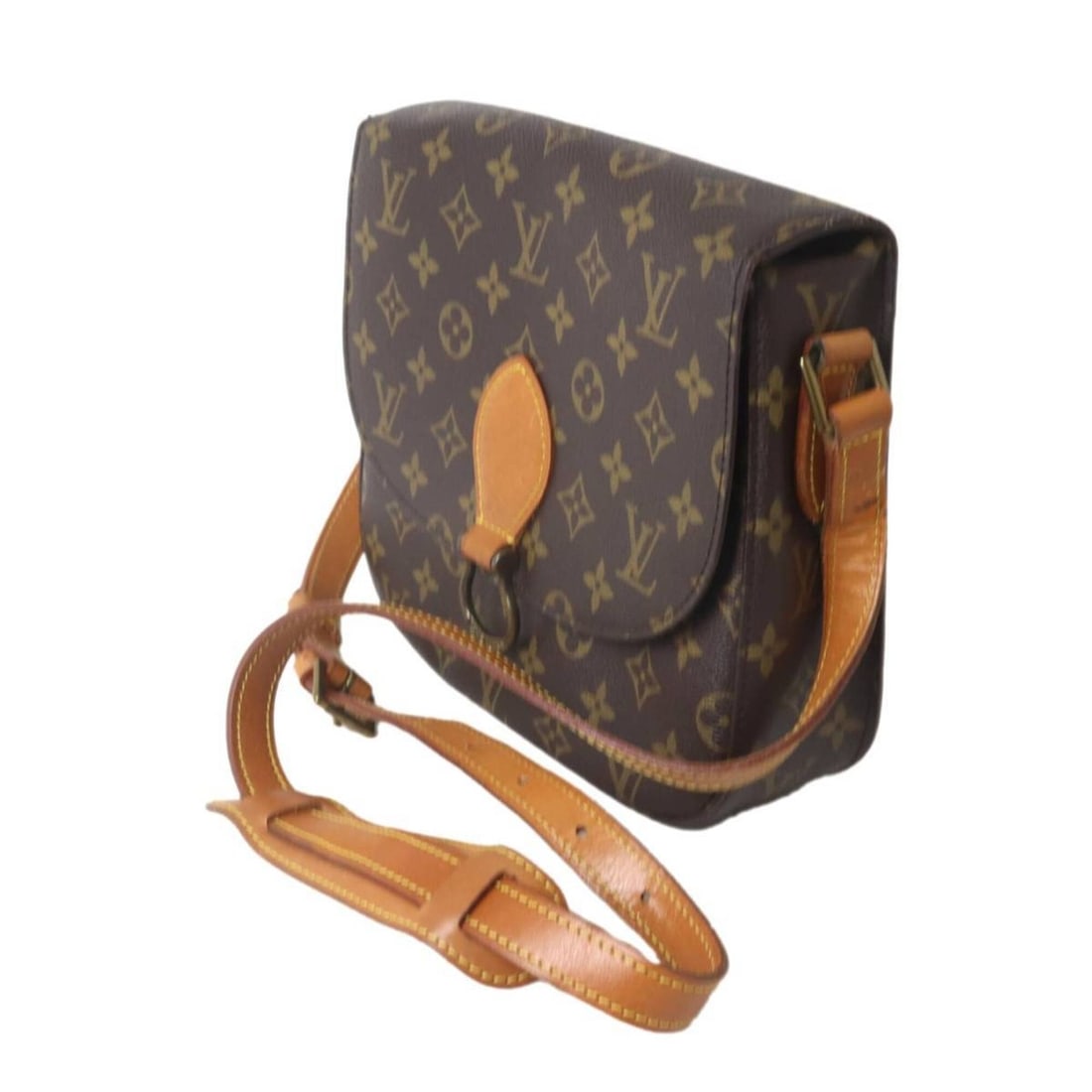 LOUIS VUITTON Saint Cloud Shoulder Bag Monogram M51244 871VI: --- Catalog ---Category: SizeSize (HxWxD): 21cm x 24cm x 6cm / 8.26'' x 9.44'' x 2.36''Strap Length: 96cm - 106cm / 37.79'' - 41.73''Category: DesignType: Shoulder bagColor: MonogramGender: WomenMater