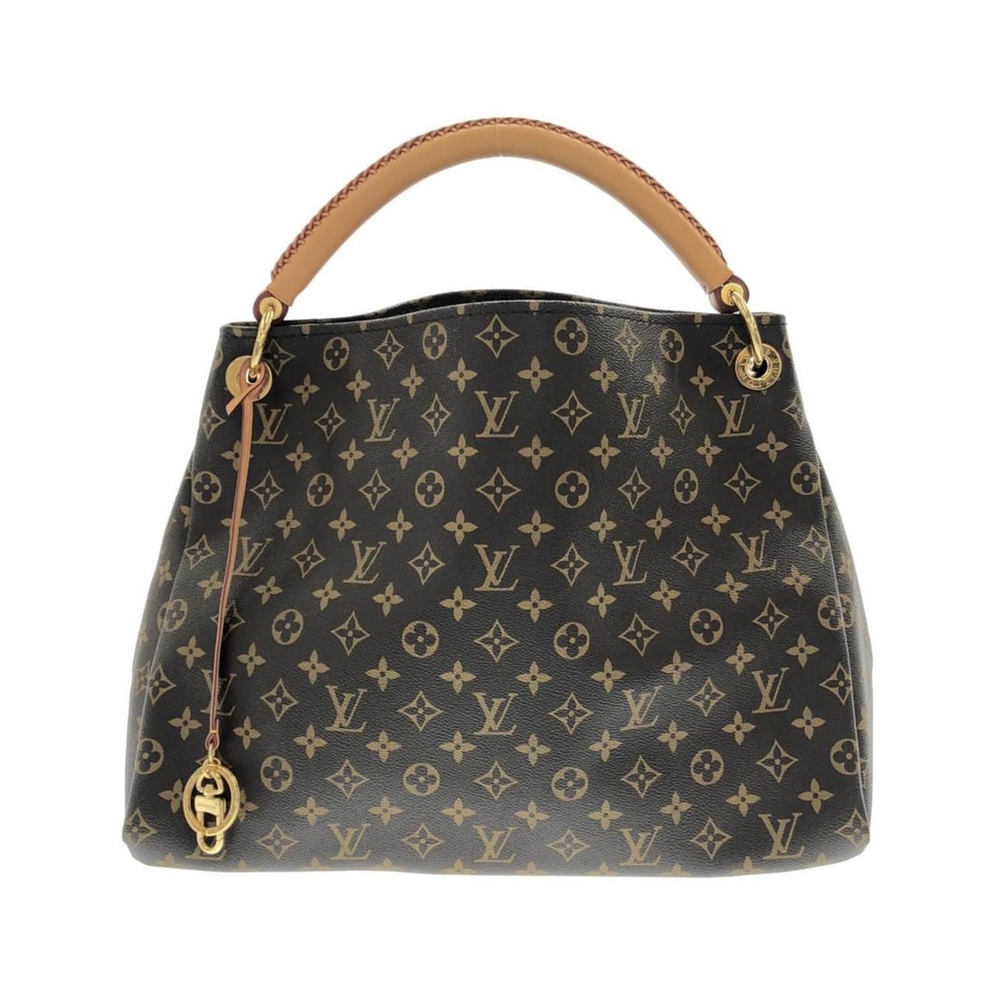 Louis Vuitton Monogram Artsy MM M40249 Shoulder Bag: --- Catalog ---Category: SizeSize (HxWxD): 32cm x 53cm x 18.5cm / 12.59'' x 20.86'' x 7.28''Category: DesignType: Shoulder bagColor: MarronGender: Men,WomenMaterial: Coated canvas Hardware Color: Gold