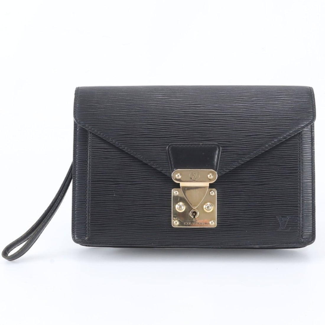 Mint condition Louis Vuitton Epi Sellier Dragonne Pochette M52612 Leather Second Bag Clutch Handbag: --- Catalog ---Category: SizeSize (HxWxD): 18cm x 26cm x 4cm / 7.08'' x 10.23'' x 1.57''Category: DesignType: Handbag, Pochette, PouchColor: NoirGender: MenMaterial: Leather Category: GeneralMPN: M526