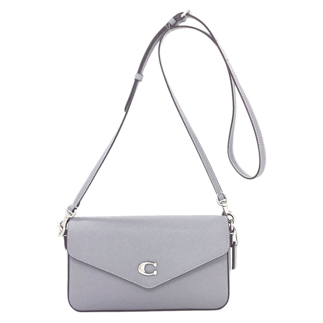 Coach C8439 Win Crossbody Shoulder Bag Leather Women's COACH: --- Catalog ---Category: SizeSize (HxWxD): 12.5cm x 21cm x 3cm / 4.92'' x 8.26'' x 1.18''Strap Length: 109cm - 127cm / 42.91'' - 49.99''Category: DesignType: Shoulder bagGender: WomenMaterial: Leather