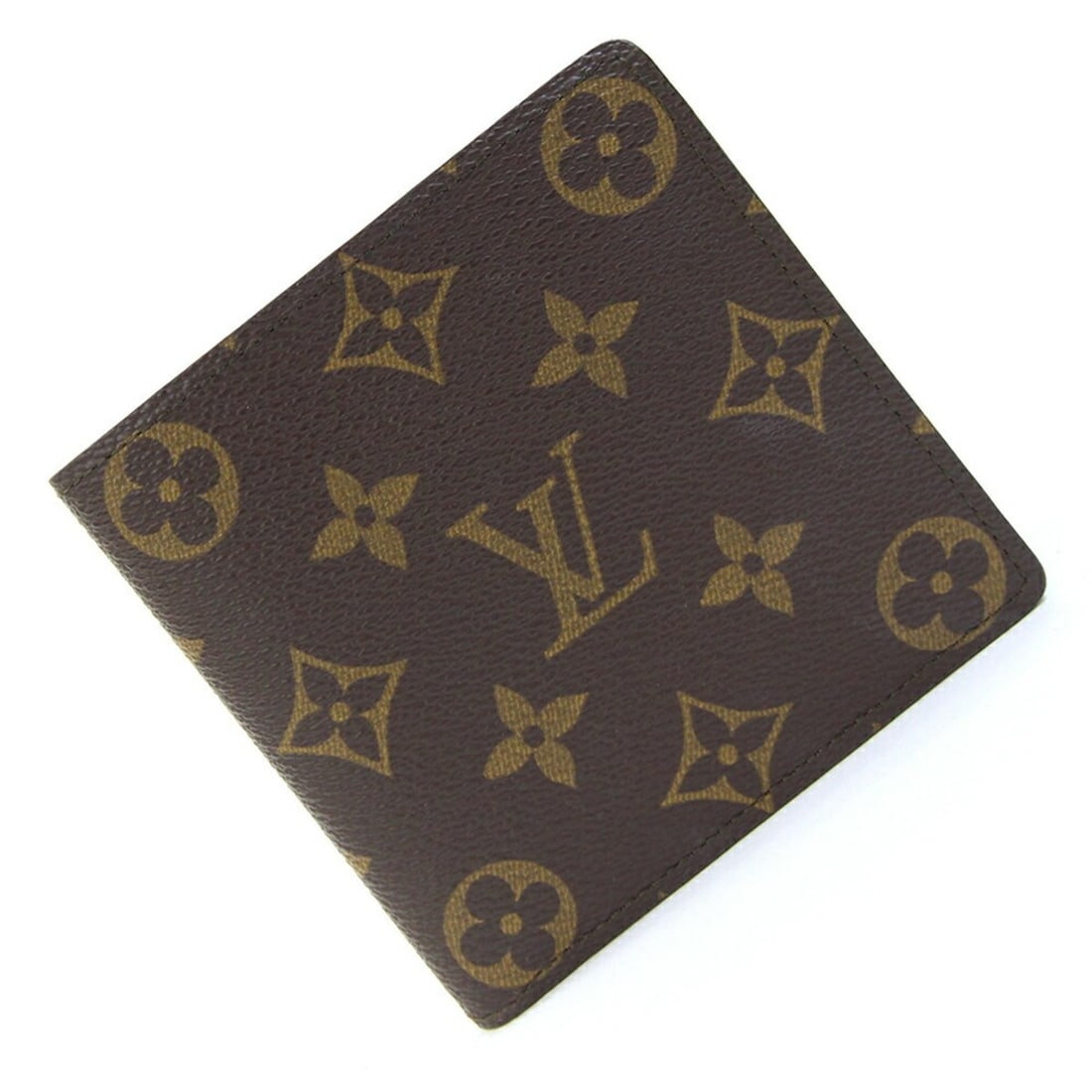 Louis Vuitton Monogram Portefeuille Marco Bi-fold Wallet M61675 Compact Folding Men's LOUIS VUITTON: --- Catalog ---Category: SizeSize (HxWxD): 10.5cm x 10.5cm / 4.13'' x 4.13''Category: DesignType: Wallet (bi-fold)Color: MonogramGender: MenMaterial: Monogram Category: GeneralLine: MonogramBrand: Lou