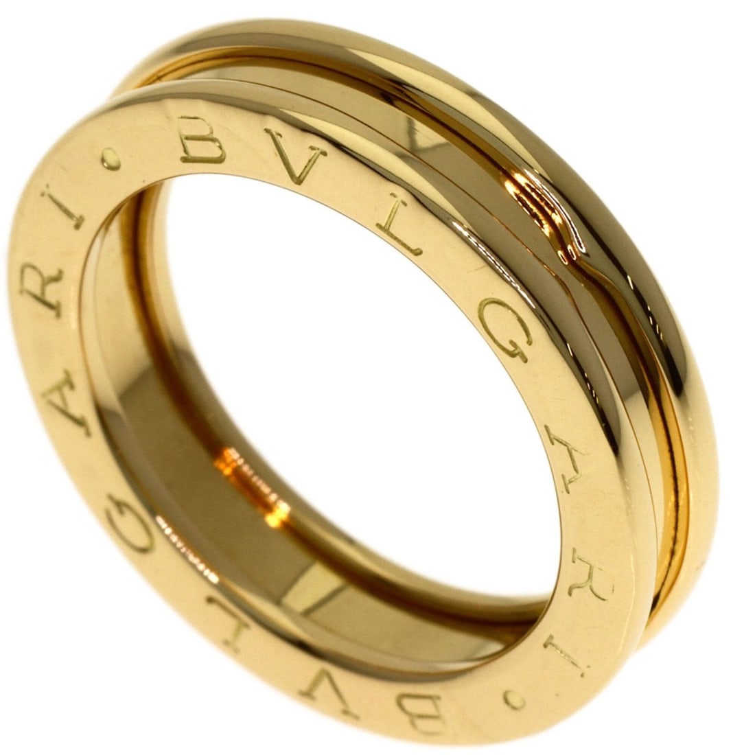 BVLGARI B-zero1 1-band #51 Ring, 18K Yellow Gold, Women's.: --- Catalog ---Category: SizeJP Size: 11US Size: 6Category: DesignType: Band ringGender: WomenMaterial: Yellow gold (18K)Category: GeneralBrand: Bvlgari--- Item List ---Section: ConditionRanking: Rank