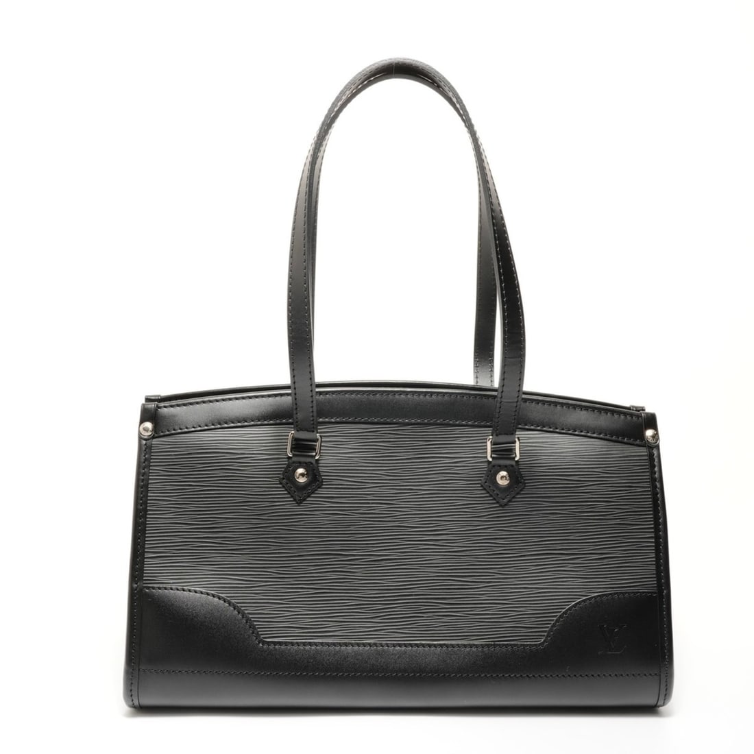 Louis Vuitton Epi Madeleine PM Shoulder Bag, Black: --- Catalog ---Category: SizeSize (HxWxD): 19cm x 32cm x 13cm / 7.48'' x 12.59'' x 5.11''Category: DesignType: Shoulder bagColor: BlackGender: WomenCategory: GeneralBrand: Louis VuittonCountry of Orig