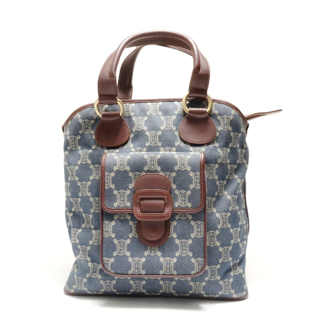 Celine Paris Macadam handbag, blue: --- Catalog ---Category: SizeSize (HxWxD): 32cm x 30.8cm x 10cm / 12.59'' x 12.12'' x 3.93''Category: DesignType: HandbagColor: BlueGender: WomenCategory: GeneralBrand: CelineCountry of Origin: Italy-