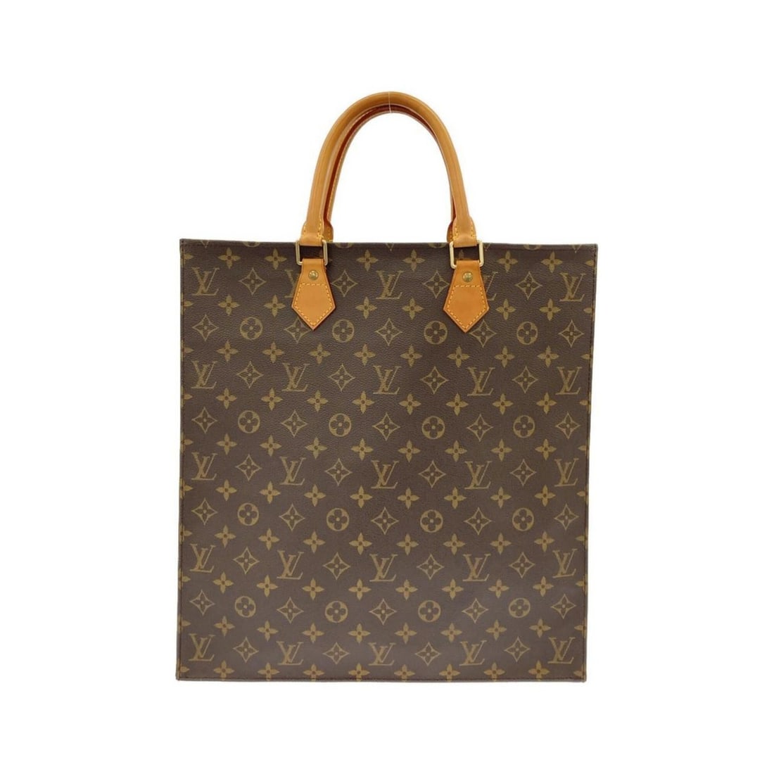 Louis Vuitton Monogram Sac Plat M51140 Handbag: --- Catalog ---Category: SizeSize (HxWxD): 38.5cm x 36cm x 9cm / 15.15'' x 14.17'' x 3.54''Category: DesignType: HandbagColor: MarronGender: Men,WomenMaterial: Coated canvas Hardware Color: GoldCatego