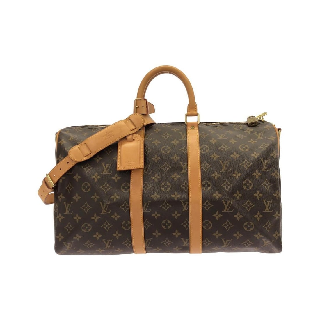 Louis Vuitton Monogram Keepall Bandoulière 45cm M41418 Boston Bag: --- Catalog ---Category: SizeSize (HxWxD): 25cm x 46cm x 21cm / 9.84'' x 18.11'' x 8.26''Category: DesignType: Boston bagColor: MarronGender: Men,WomenMaterial: Coated canvas Hardware Color: GoldCateg