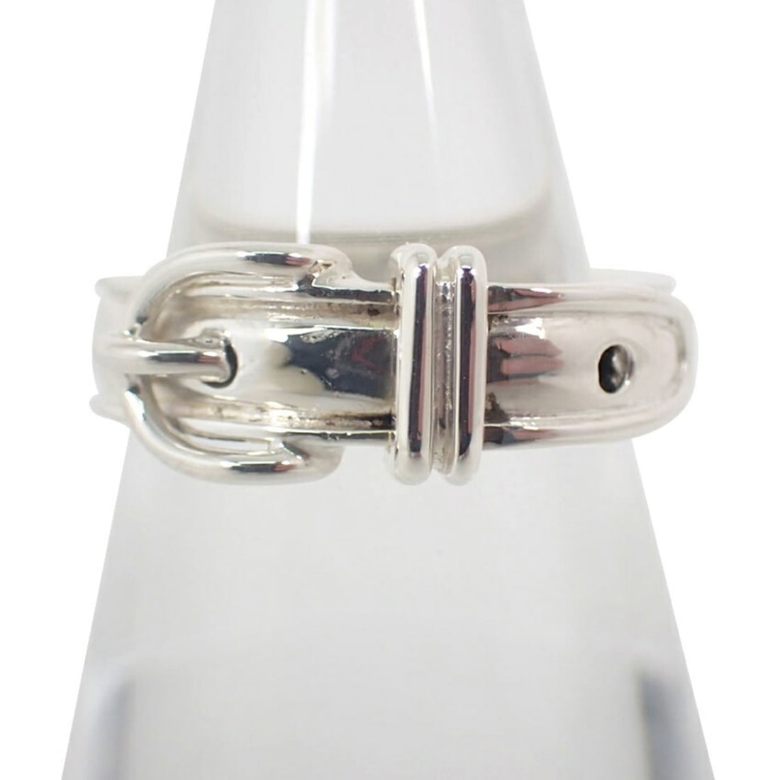HERMES 925 Ceinture Croix Ring, Size 8.5: --- Catalog ---Category: SizeUS Size: 4.5Brand Size: 48Category: DesignType: Band ringGender: WomenMaterial: Sterling silver 925Category: GeneralBrand: Hermes--- Item List ---Section: ConditionRanking
