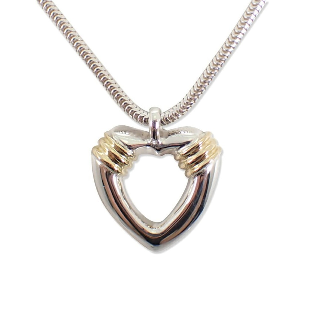 TIFFANY & Co. 925 750 Heart Pendant: --- Catalog ---Category: SizePendant Size: 20.7mm x 18.4mm / 0.81'' x 0.72''Neck Circumference: 41 cm / 16.14''Category: DesignGender: WomenMaterial: Pink gold (18K), Sterling silver 925Necklace
