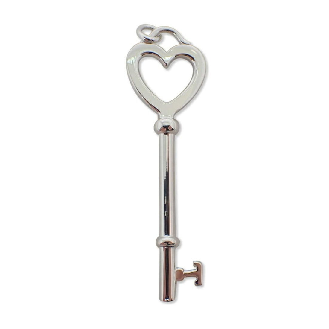 TIFFANY & Co. 925 Key Pendant Top: --- Catalog ---Category: SizePendant Size: 53.2mm x 15.9mm / 2.09'' x 0.62''Category: DesignGender: WomenMaterial: Sterling silver 925Necklace Type: PendantCategory: GeneralBrand: Tiffany--- Item List