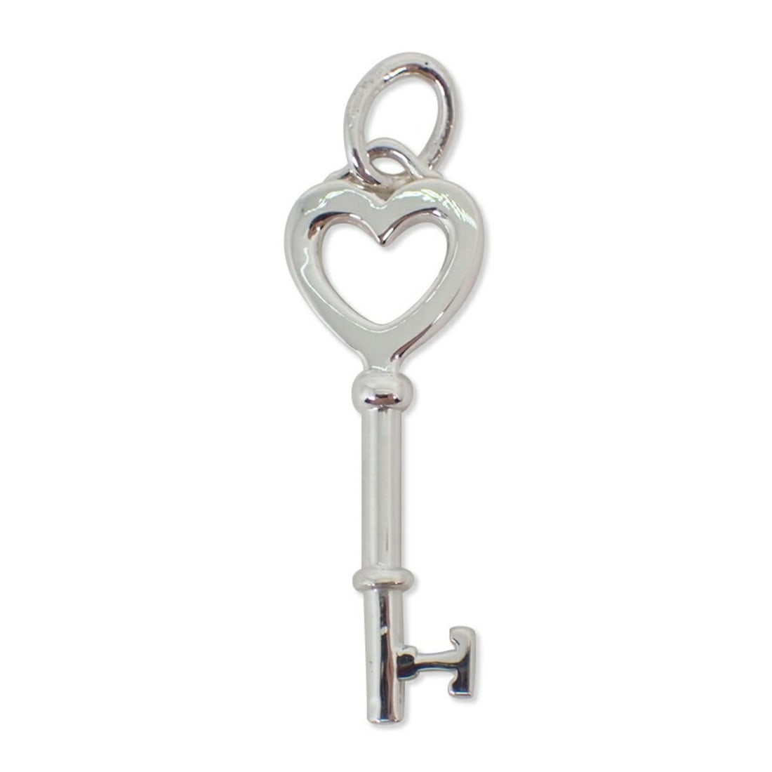 TIFFANY & Co. 925 Key Pendant Top: --- Catalog ---Category: SizePendant Size: 27.6mm x 9.4mm / 1.08'' x 0.37''Category: DesignGender: WomenMaterial: Sterling silver 925Necklace Type: PendantCategory: GeneralBrand: Tiffany--- Item List 