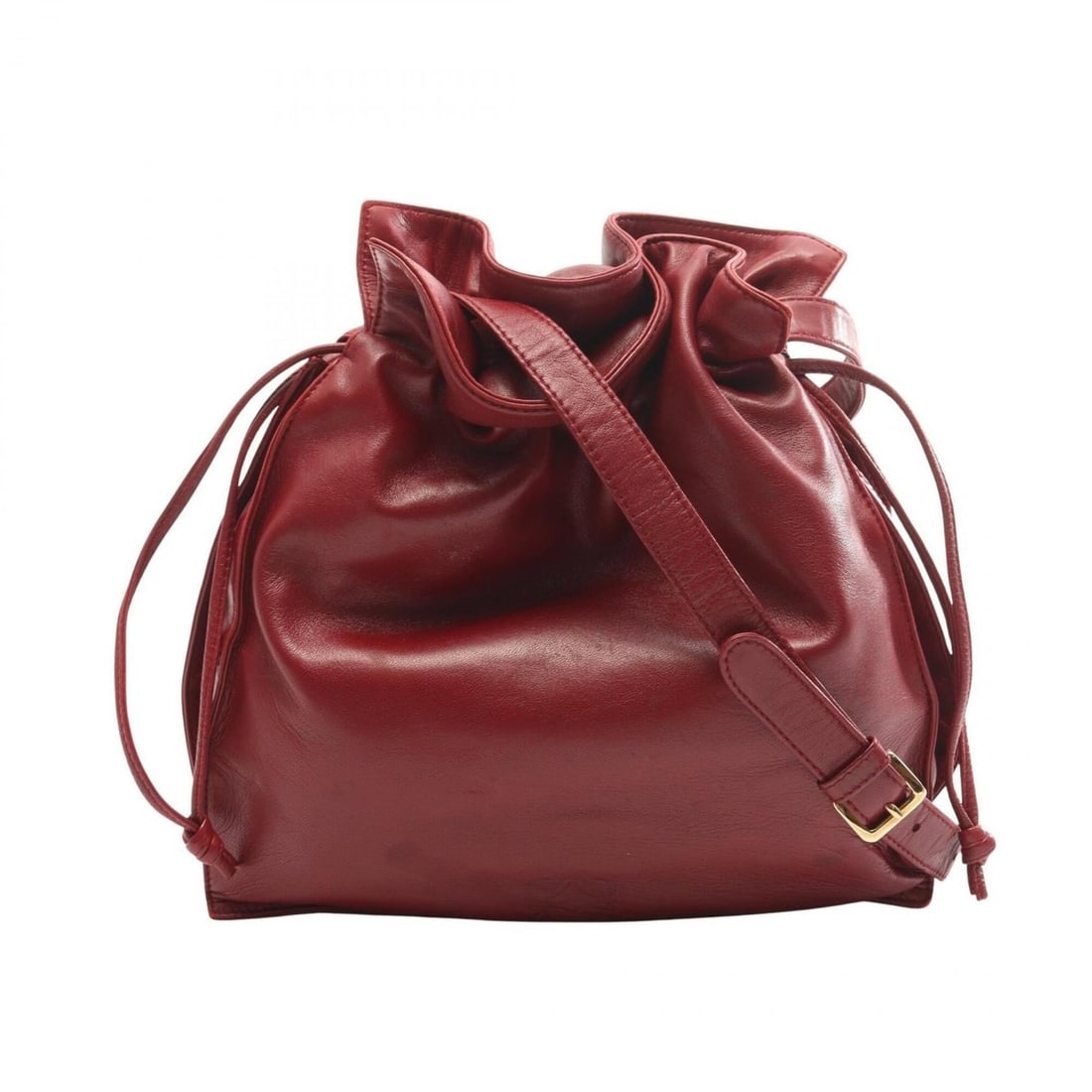 Loewe Anagram Shoulder Bag/Handbag, Leather, Women's, Bordeaux: --- Catalog ---Category: SizeSize (HxWxD): 30.5cm x 27cm x 6cm / 12'' x 10.62'' x 2.36''Category: DesignType: Handbag, Shoulder bagColor: BordeauxGender: WomenMaterial: Leather Category: GeneralBrand: