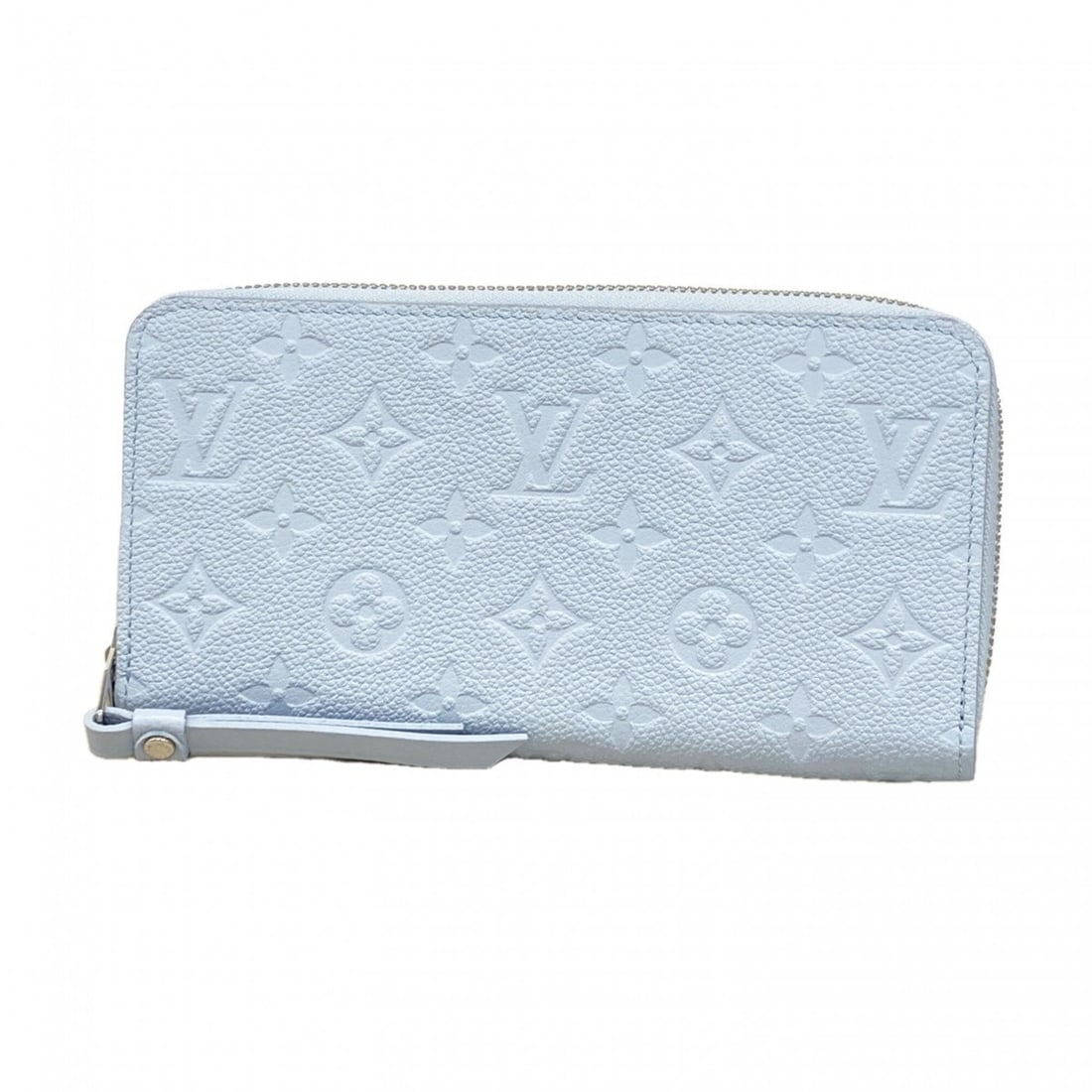 Louis Vuitton Monogram Empreinte Zippy Wallet M11969 Washed Blue Women's Long: --- Catalog ---Category: SizeSize (HxWxD): 10.5cm x 19.5cm x 2cm / 4.13'' x 7.67'' x 0.78''Category: DesignType: Long wallet (bi-fold)Color: BlueGender: WomenCategory: GeneralMPN: M11969Brand: Louis V